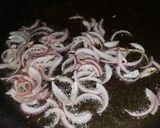A picture of step 5 of Aloo ka bharta.