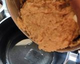 A picture of step 4 of Peach cobbler.