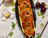 A picture of step 9 of Maharashtrian Style Baingan Fry / Brinjal Fry.
