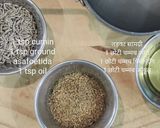 A picture of step 4 of बथुआ का रायता, हरा रायता.