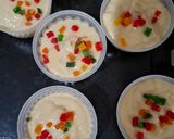 Foto langkah ke 4 dari resep Bolu Kukus Pisang (1 telur no mixer).