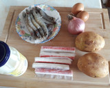 Foto del paso 1 de la receta: Ensaladilla de langostinos y surimi