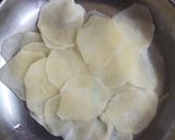A picture of step 1 of आलू के पकोड़े.