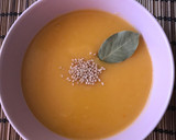 Foto del paso 5 de la receta: Crema de zanahoria y sésamo 🥕