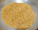A picture of step 1 of Khara Pongal.