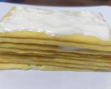 Foto langkah ke 3 dari resep Mille Crepes Crakers - MPASI 16months.