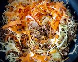 A picture of step 4 of Semarang Spring Rolls (Lumpia Semarang).