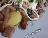 Foto del passaggio 5 della ricetta Patate, funghi misti e parmigiano filante