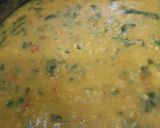 A picture of step 7 of Moong Dal Palak with Boiled Rice 😋.