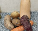 Foto del paso 6 de la receta: Filet de Merluza al horno con puré de verduras