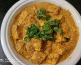 A picture of step 7 of Paneer korma.