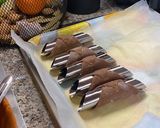 A picture of step 4 of Sicilian Cannoli.