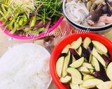 Hình bước làm 1 của món Lẩu Mắm