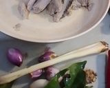 Foto langkah ke 1 dari resep Nasi Bakar Tongkol Kulit Buah Naga.