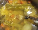 A picture of step 3 of Kerala sambar.