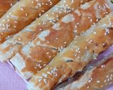Leveles tészta baconnel és spárgával recept fázis 2 fotója