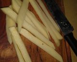 Foto del paso 1 de la receta: Papas fritas con cheddar