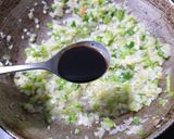 A picture of step 9 of Cabbage Manchurian Dry.