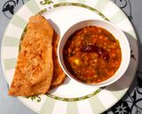 A picture of step 9 of Dal Palak.