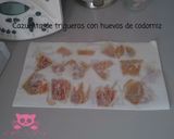 Foto del paso 1 de la receta Cazuelitas de trigueros y huevo de codorniz