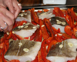 Foto del paso 5 de la receta: Bacalao con pimientos asados