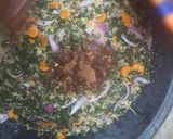 A picture of step 5 of Cous cous grits.