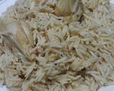 A picture of step 7 of Yakhani pulao.