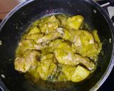 স্প্রিংঅনিয়ন চিকেন কারি /গ্রীন চিকেন কারি(spring onion chicken curry recipe in bengali) রেসিপির ধাপ 3 ছবি