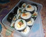 Foto langkah ke 3 dari resep KIMBAP Sederhana (Nasi gulung Korea).
