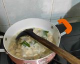 Foto langkah ke 3 dari resep Jangan Tempe + Godong Brambang (Sayur Tempe + Daun Bawang Merah).