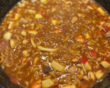 Foto del paso 4 de la receta: Fideuà con atún rojo y gambita ”rota”