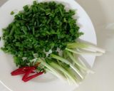 Hình bước làm 1 của món Đậu xào ốc