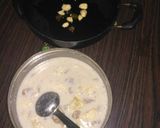 A picture of step 2 of Banana sapota salad.