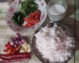 Foto langkah ke 1 dari resep Botok tempe teri.