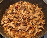 Tócsniba bújtatott csirkés ragu recept fázis 3 fotója