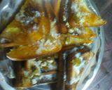 A picture of step 1 of Sweet bread rabri.