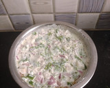 * மிக்ஸ்டு வெஜ் தஹி பச்சடி *(tayir pachadi recipe in tamil) ரெசிபி ஸ்டேப் 12 புகைப்படம்