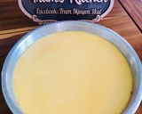 Hình bước làm 4 của món Bánh flan - thơm, béo