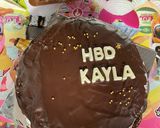 Foto langkah ke 6 dari resep Birthday Cake with Unicorn Decoration.
