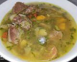 Foto del paso 3 de la receta: Caldo de res con viandas