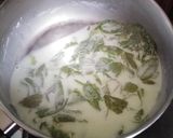 A picture of step 3 of Vickys Fresh Mint Ice Cream, GF DF EF SF NF Vegan.