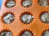 Szilvás muffin zabpehelyliszttel