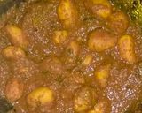 A picture of step 4 of हांडी आलू दम.