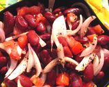 A picture of step 4 of Rajma Salad (Kidney Beans).