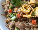 صورة لخطوة 11 من وصفة أرز بالخضار واللحم 🥕🍖🌽