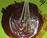Une image de l'étape 2 de Fondant Banane Chocolat Noir.
