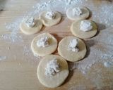 A picture of step 10 of Ricotta and Walnut Stuffed Gnocchi with Artichokes.
