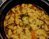 Tejszínes karalábéleves recept fázis 5 fotója