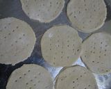 A picture of step 2 of Faraali sev puri chaat.