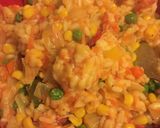 A picture of step 9 of Special Tiger-Prawn Risotto.